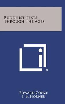 portada Buddhist Texts Through the Ages (en Inglés)