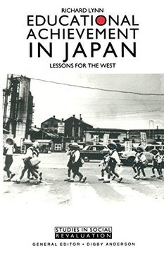 portada Educational Achievement in Japan (Studies in Social Revaluation) (in English)