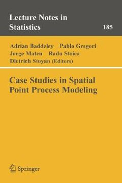 portada case studies in spatial point process modeling