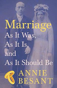 portada Marriage - as it Was, as it is, and as it Should be (en Inglés)