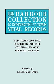 portada the barbour collection of connecticut town vital records [vol. 7] (en Inglés)