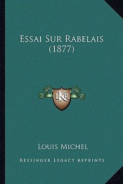 portada Essai Sur Rabelais (1877) (in French)