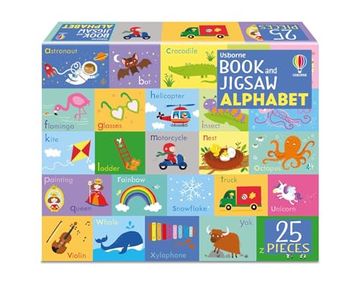 portada Book and Jigsaw Alphabet (Usborne Book and Jigsaw)