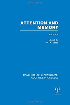 portada Handbook of Learning and Cognitive Processes (Volume 4): Attention and Memory