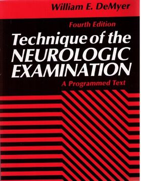 portada Technique of the Neurologic Examination: A Programmed Text (en Inglés)