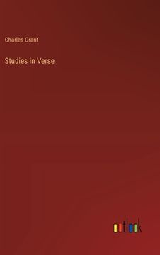 portada Studies in Verse (en Inglés)