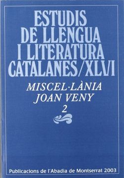 portada Miscel·Lània Joan Veny, 2 (en Catalá)