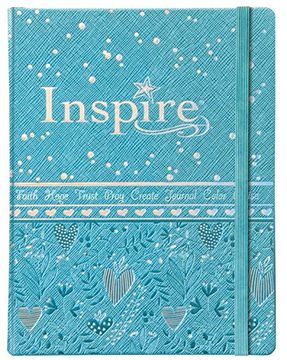 portada Inspire Bible for Girls Nlt: The Bible for Coloring & Creative Journaling 