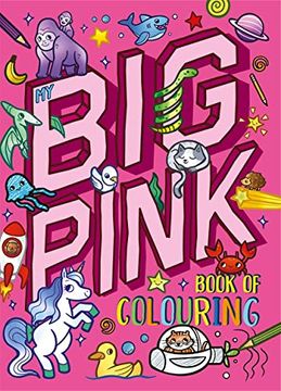 portada My big Pink Book of Colouring (in English)