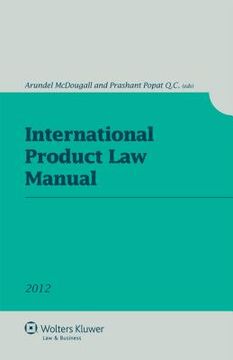 portada international product law manual 2012 (en Inglés)