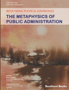 portada Refounding Political Governance: The Metaphysics of Public Administration (en Inglés)