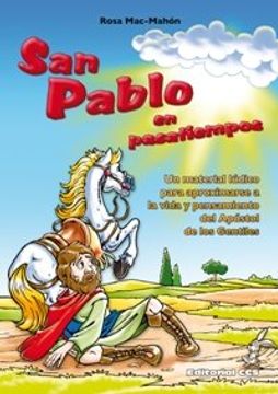 portada San pablo en pasatiempos: Un material lúdico para aproximarse a la vida y pensamiento del Apóstol de los Gentiles (Abba) (in Spanish)