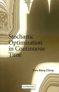 portada Stochastic Optimization in Continuous Time (in English)