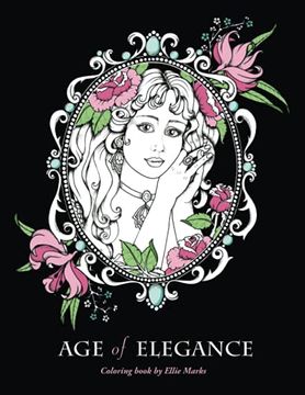 portada Age of Elegance: Coloring Book by Ellie Marks 
