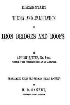 portada Elementary Theory and Calculation of Iron Bridges and Roofs