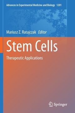 portada Stem Cells: Therapeutic Applications (en Inglés)