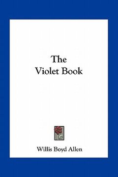 portada the violet book (en Inglés)