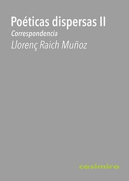 portada Poeticas Dispersas ii: Correspondencia (in Spanish)