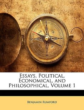 portada essays, political, economical, and philosophical, volume 1 (en Inglés)