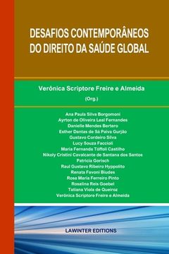 portada Desafios Contemporâneos Do Direito Da Saúde Global (in Portuguese)
