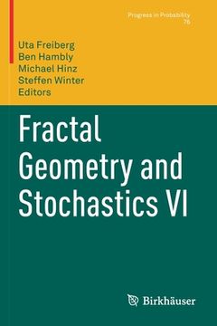 portada Fractal Geometry and Stochastics VI (en Inglés)