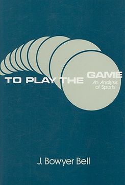 portada to play the game: an analysis of sports (en Inglés)