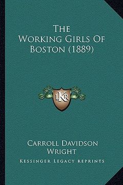 portada the working girls of boston (1889) (in English)