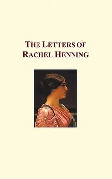 portada the letters of rachel henning