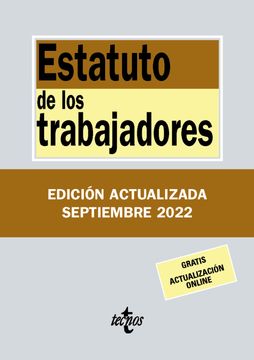 portada Estatuto de los Trabajadores (in Spanish)