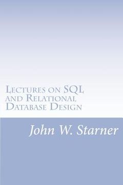 portada lectures on sql and relational database design (en Inglés)