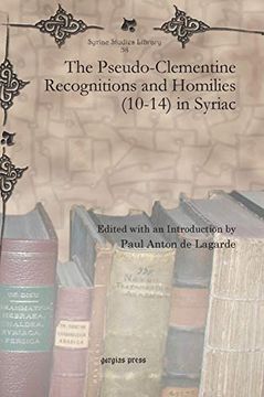 portada The Pseudo-Clementine Recognitions and Homilies (in Syriac)