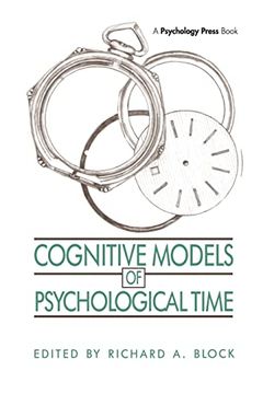 portada Cognitive Models of Psychological Time (en Inglés)