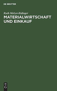 portada Materialwirtschaft und Einkauf (en Alemán)