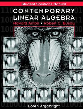 portada contemporary linear algebra, student solutions manual