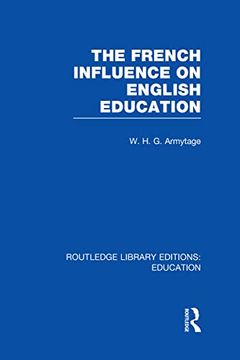 portada The French Influence on English Education (in English)