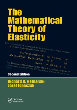 portada The Mathematical Theory of Elasticity (in English)