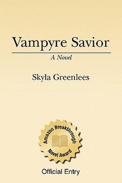 portada vampyre savior (en Inglés)