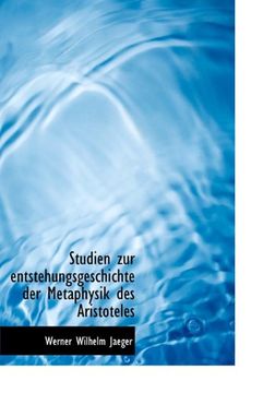 portada Studien Zur Entstehungsgeschichte Der Metaphysik Des Aristoteles (German Edition)