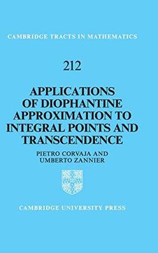 portada Applications of Diophantine Approximation to Integral Points and Transcendence (Cambridge Tracts in Mathematics) (en Inglés)