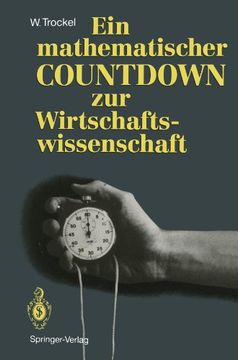 portada Ein mathematischer COUNTDOWN zur Wirtschaftswissenschaft (German Edition)