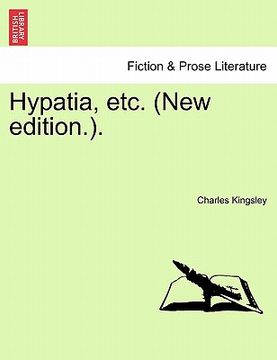 portada hypatia, etc. (new edition.). (en Inglés)