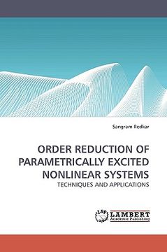 portada order reduction of parametrically excited nonlinear systems (en Inglés)