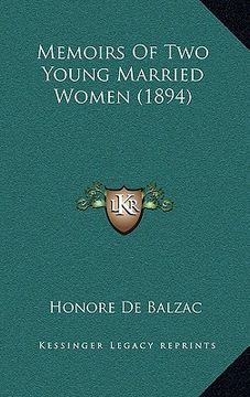 portada memoirs of two young married women (1894) (en Inglés)