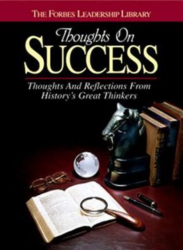portada thoughts on success: thoughts and reflections from history's great thinkers (en Inglés)