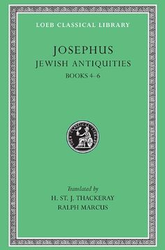 portada Josephus: Jewish Antiquities, Books 4-6 (Loeb Classical Library no. 490) (en Inglés)