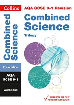 portada Aqa GCSE 9-1 Combined Science Foundation Workbook: Ideal for Home Learning, 2022 and 2023 Exams