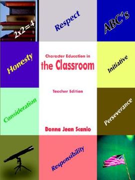 portada character education in the classroom (en Inglés)