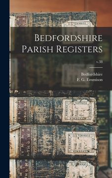 portada Bedfordshire Parish Registers; v.38 (in English)