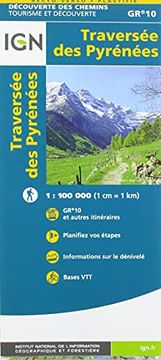 portada Traversee des Pyrenées 1: 110 000 (en Francés)
