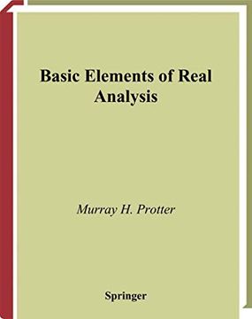 portada Basic Elements of Real Analysis (en Inglés)